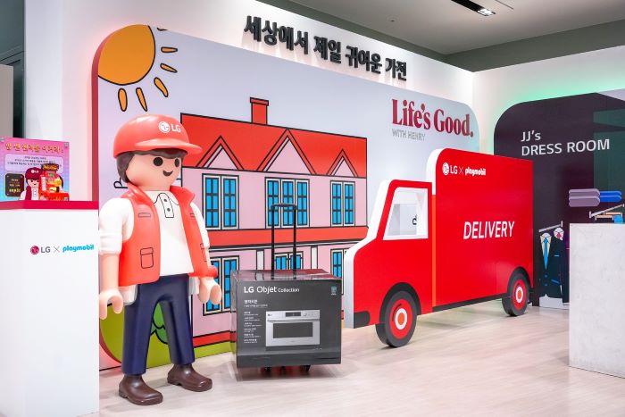 LG Elecs and Playmobil Collaboration Comes to Life at Unique Pop-Up Store