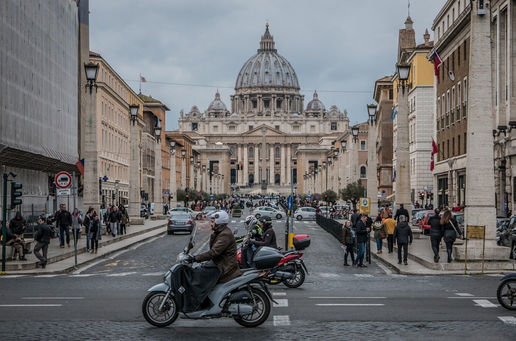 Despite its diminutive size, the Vatican commands global attention as the global epicenter of Catholicism and the residence of the Pope. (Image courtesy of Pixabay)