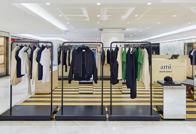 French Designer Brand ami Opens 1st Duty-free Shop in S. Korea