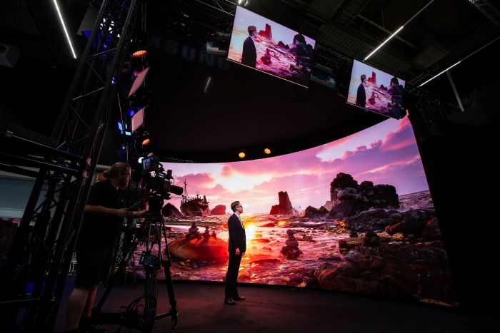 Samsung Unveils Innovative 'The Wall for Virtual Production' at IBC 2023 in Amsterdam 0000