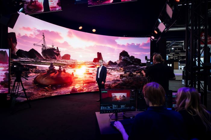 Samsung Unveils Innovative 'The Wall for Virtual Production' at IBC 2023 in Amsterdam 2