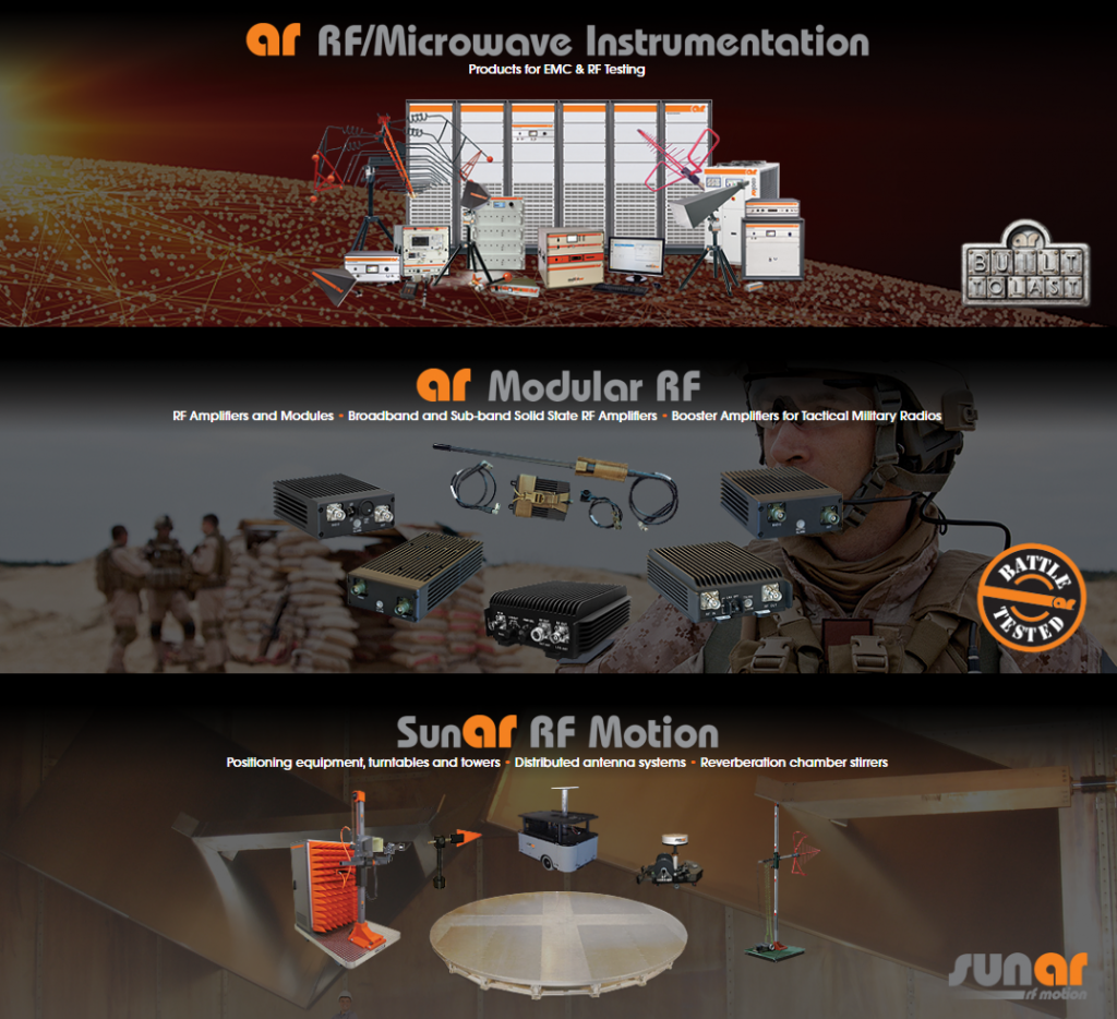 For over 50 years, AR has played a significant role in the success of the aerospace, defense, automotive, medical, commercial, and telecom industries. (Image from AR Systems' homepage)