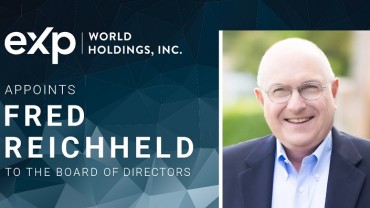 eXp World Holdings Appoints Fred Reichheld to Board of Directors