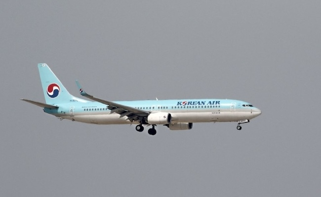 S. Korean Airlines’ Int’l Travelers in Q3 Reach 85 Pct of Pre-COVID Level