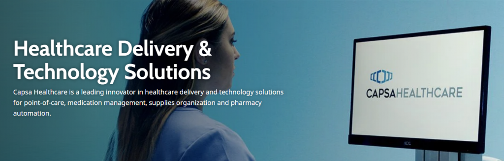 Capsa Healthcare is a worldwide leader in developing and delivering comprehensive end-to-end workflow solutions. (Image from the company webpage)