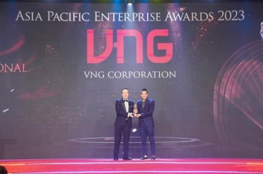 VNG named as the winner of the prestigious Inspirational Brand Award