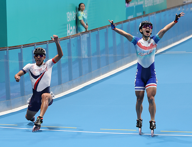 Roller Skater Jung Cheol-won Apologizes for Asian Games Loss