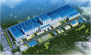 This image provided by POSCO Holdings Inc. on Oct. 19, 2023, shows an aerial view of the Tangshan galvanized steel sheet plant. (Yonhap)