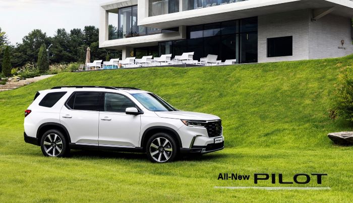 This file photo provided by Honda Korea Co. shows the all-new Pilot SUV.  (Yonhap)