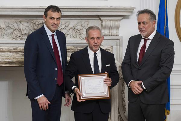 Italy-USA: Business Care International Award Ceremony in NY, Special Award to Marco Durante