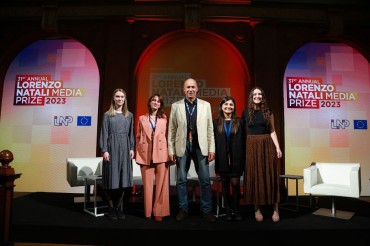 Winners of the 31st edition Lorenzo Natali Media Prize