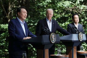 S. Korea, U.S., Japan Install Trilateral Communication Hotline amid N. Korea, China Challenges