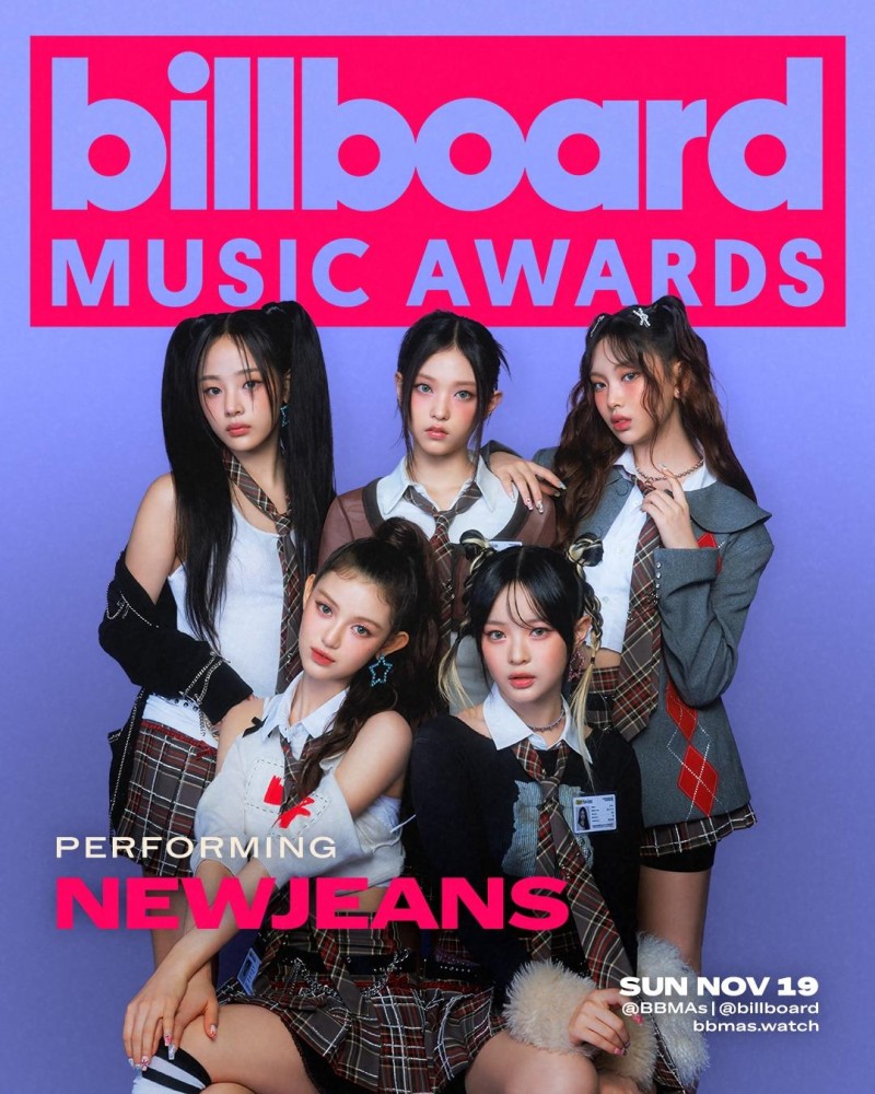 NewJeans Wins Top Global K-Pop Artist at 2023 Billboard Music Awards