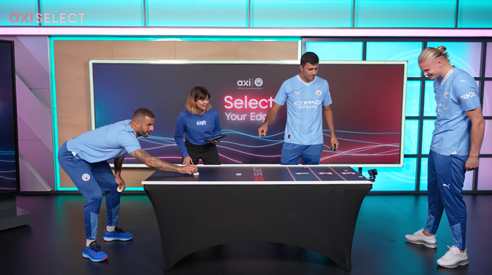 Axi launches Select Your Edge campaign with Manchester City stars