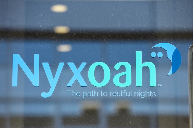 Nyxoah, a medical technology company focused on the development and commercialization of innovative solutions to treat Obstructive Sleep Apnea (Image courtesy of Nyxoah)