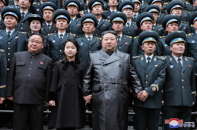 N. Korean Leader Lauds Military Spy Satellite as ‘Space Guard’