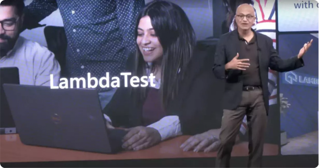 "LambdaTest is doing for test automation what Kubernetes did for container orchestration - creating that next level of efficiency around test automation so that people can actually focus on testing versus test orchestration." by Satya Nadella, Chairman and CEO at Microsoft at Microsoft's Future Ready Summit 2023