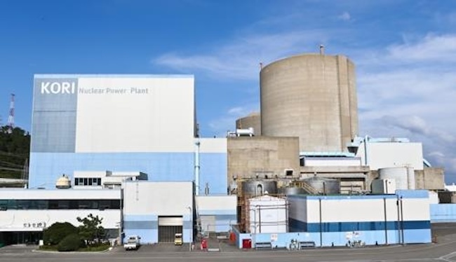 This file photo, provided by the Korea Hydro & Nuclear Power Co. on Oct. 29, 2019, shows the now-retired Kori-1 nuclear reactor located in the southeastern port city of Busan. (Image courtesy of Yonhap)
