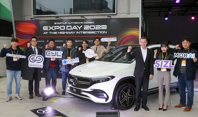 Mercedes-Benz Korea Celebrates Success of Startup Autobahn Korea with Expo Day