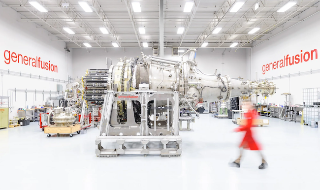 General Fusion is pursuing a fast and practical approach to commercial fusion energy and is headquartered in Richmond, B.C. (Image courtesy of General Fusion)
