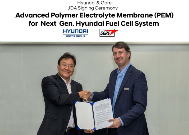 Hyundai, Kia Partner with U.S. Firm for Hydrogen Fuel Cell Material Development