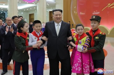 N. Korea’s Kim Attends Student Performance on New Year’s Day