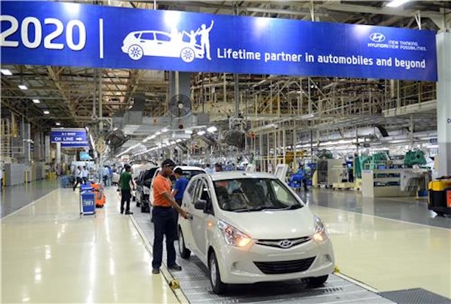 Hyundai Motor, Kia’s Car Production in India Reaches Record 1.08 Mln Units in 2023