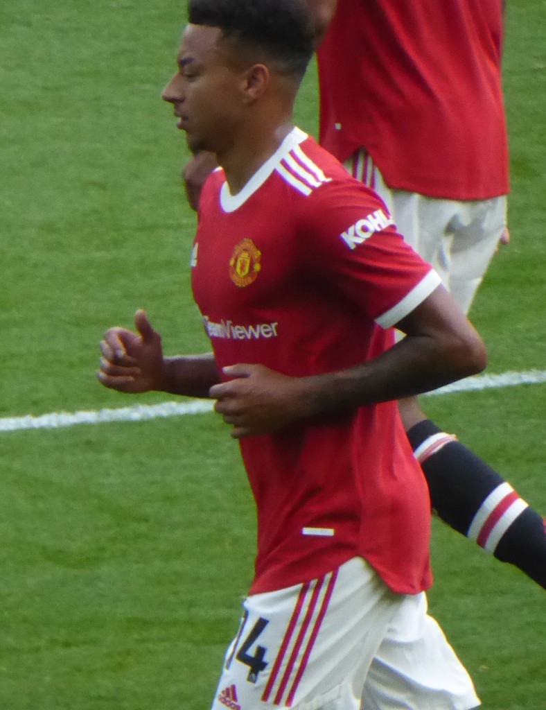 Lingard's best season with Man United came in 2017-18, when he netted 13 goals in 48 matches in all competitions. He never again scored in double figures in England. (Image courtesy of Wikimedia Commons)