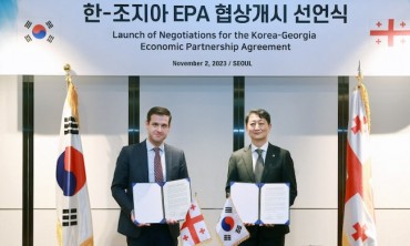 S. Korea, Georgia to Hold Inaugural Talks for Economic Agreement