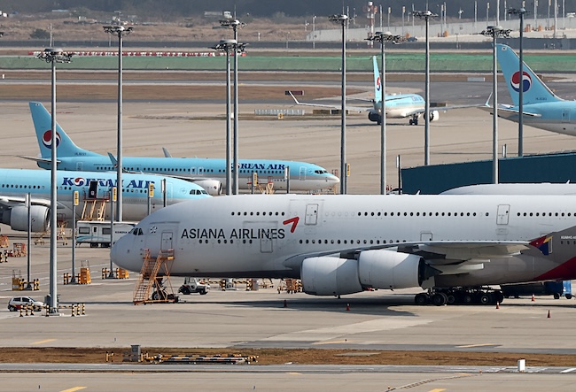 Korean Air, Asiana One Step Away from Forming Mega-carrier after EU’s Merger Nod