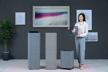 Samsung Unveils Air Purifier With Self-Regenerating Filter, Reducing Waste
