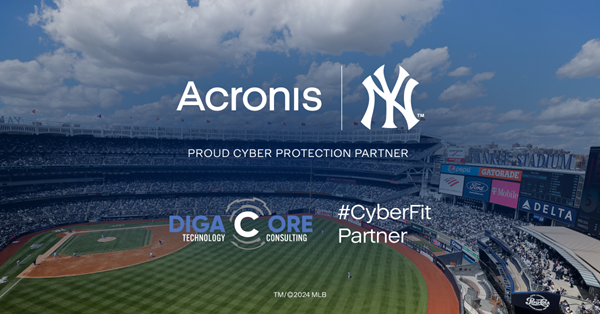 Acronis Announces #TeamUp Partnership with Digacore and the New York Yankees