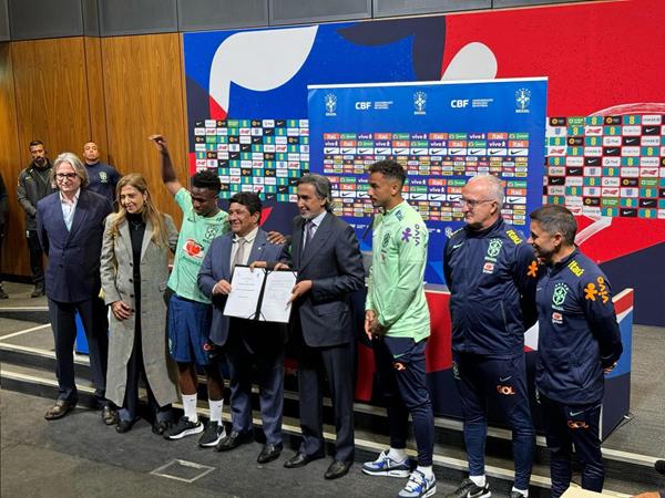 The Brazilian Football Confederation and the International Centre for Sport Security signs at Wembley Stadium landmark Cooperation Agreement to Protect the Integrity of Football