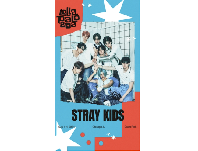 Stray Kids to Headline U.S. Lollapalooza Music Fest
