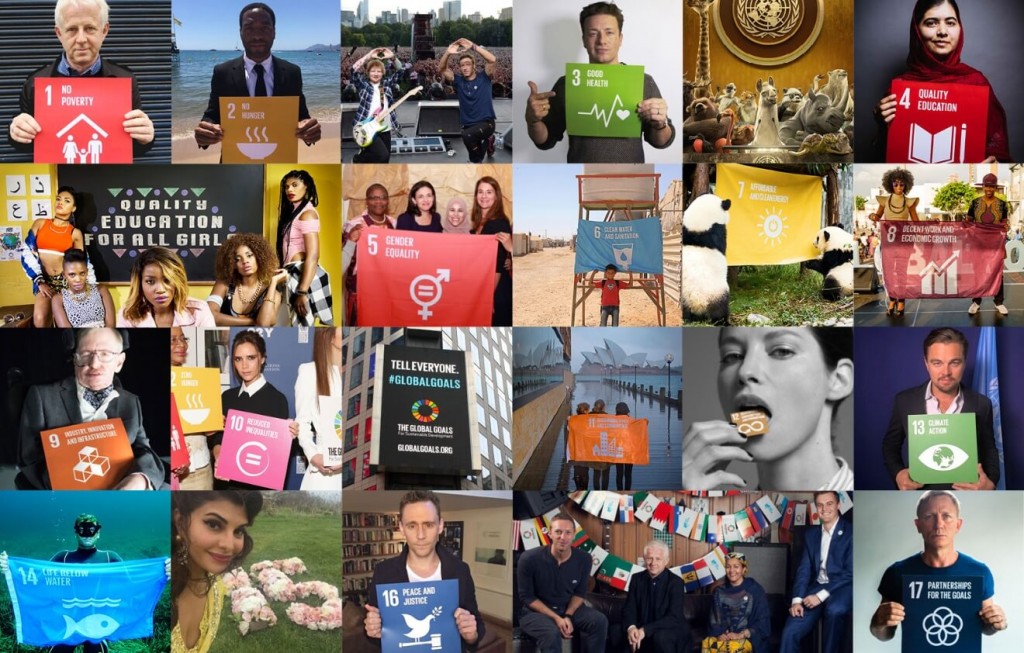 Project Everyone seeks to put the power of communications behind the Sustainable Development Goals, accelerating progress towards a fairer world by 2030. (Image courtesy of Project Everyone)