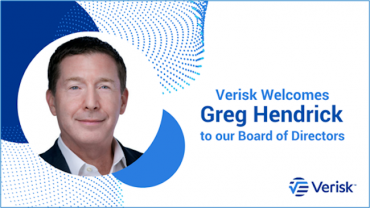 Verisk Welcomes Greg Hendrick to Its Board of Directors