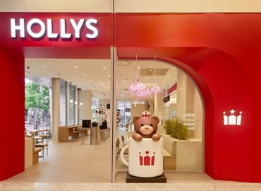 Hollys Opens 1st Overseas Outlet in Japan