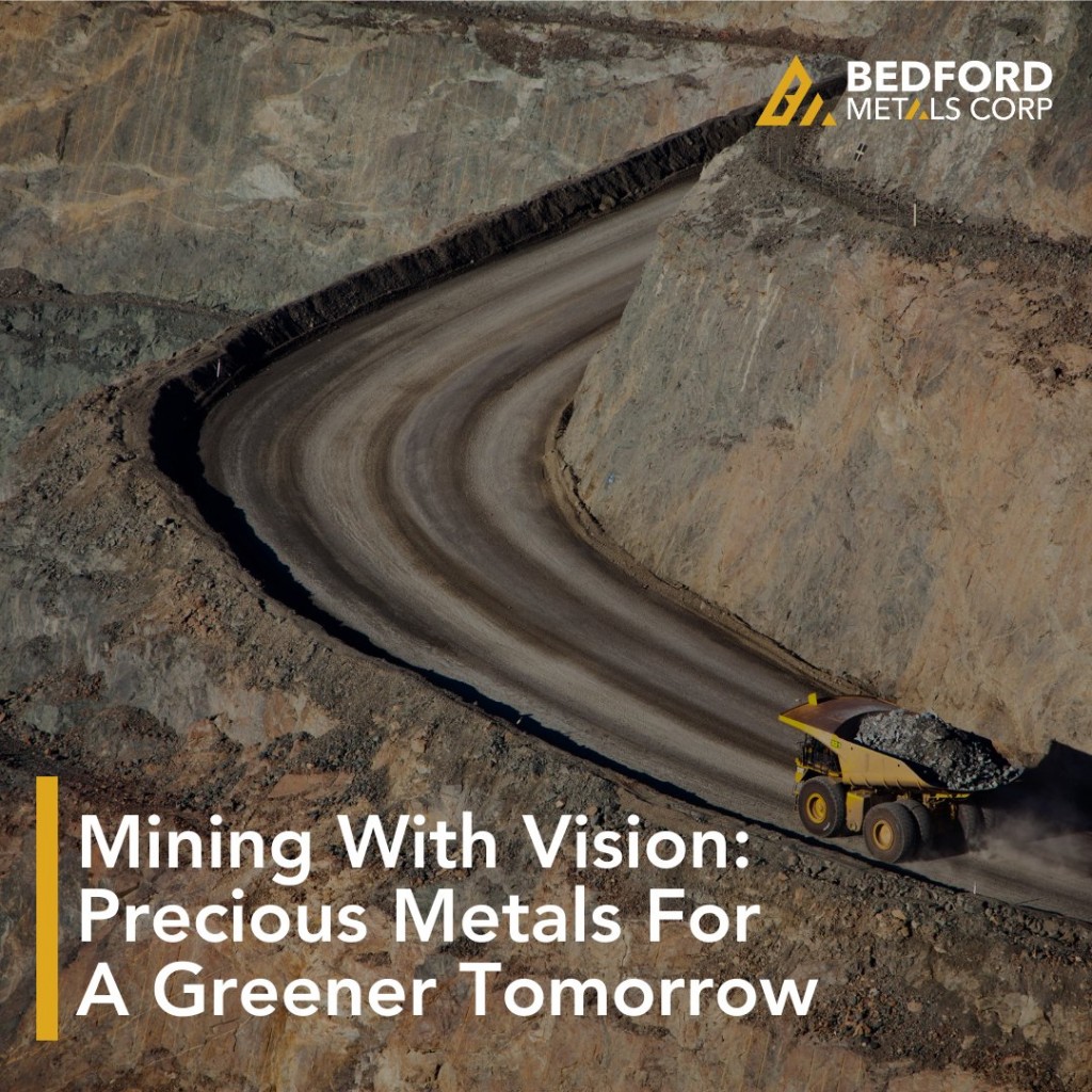 Bedford Metals Corp.,  a mineral exploration company, creates value for our shareholders by identifying and developing highly prospective mineral exploration opportunities. (Image from the company webpage)