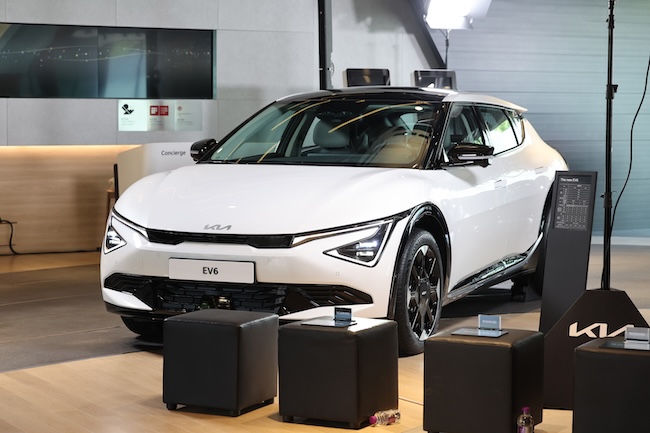 Kia Releases Revamped EV6 Electric Vehicle
