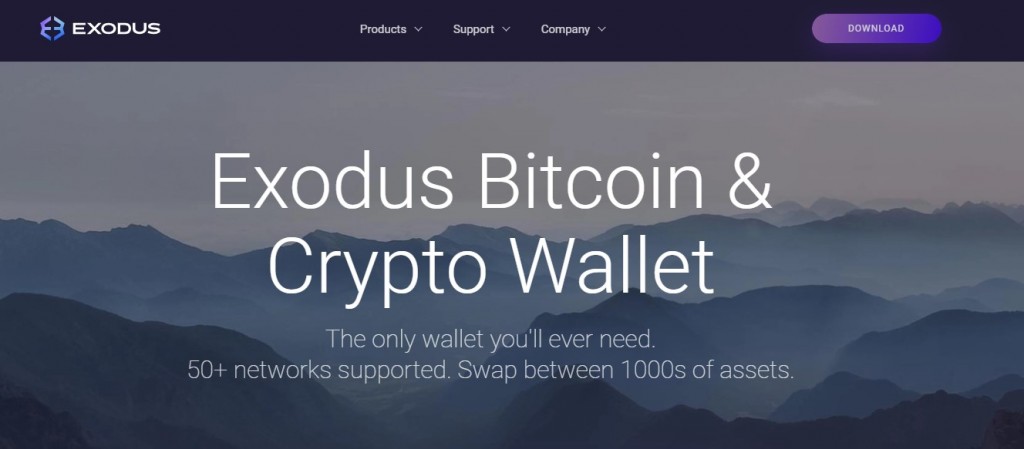  Founded in 2015, Exodus is a multi-asset software wallet that removes the geek requirement and keeps design a priority to make cryptocurrency and digital assets easy for everyone. (Image from the company webpage)