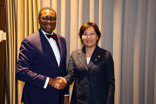 S. Korea, AfDB Vow to Bolster Cooperation