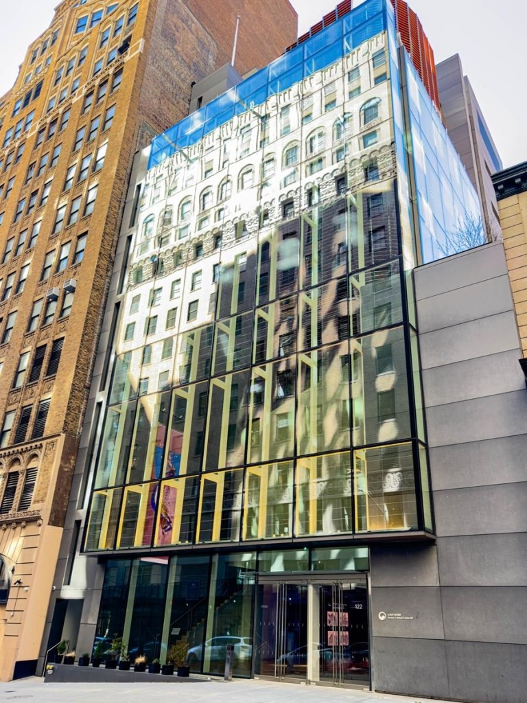 The exterior of the New York Culture Center is shown in this undated photo provided by the Ministry of Culture, Sports and Tourism on June 27, 2024. 