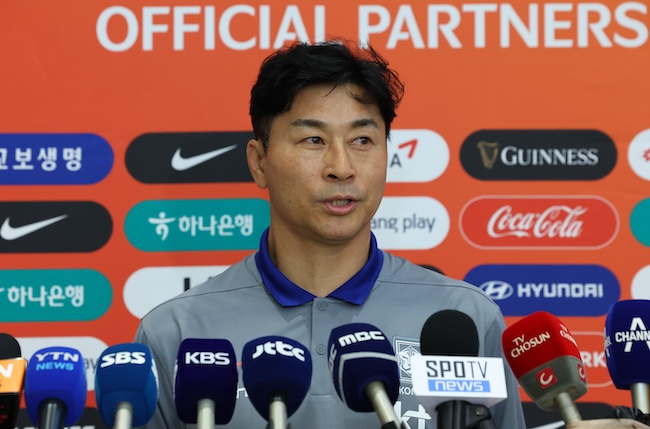S. Korea Coach Looking to Wrap Up World Cup Qualification Round on Winning Note