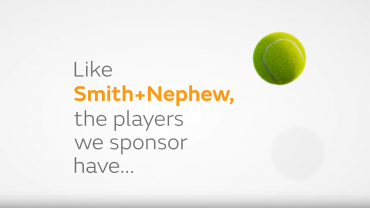 Smith+Nephew Takes Centre Court Sponsoring Players Competing at Wimbledon; Global Sports Medicine Technology Leader Helping Athletes Get Back in the Game