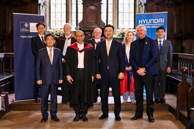 Hyundai Motor Sets Up Research Center in Oxford University