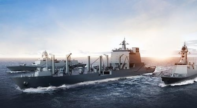 Hanwha Ocean Picked as Preferred Bidder for S. Korean Navy’s Logistics Support Ship