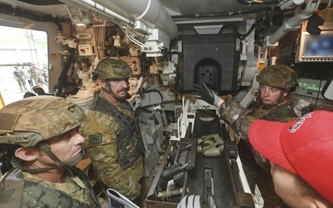Australian, Polish, Egyptian Troops Undergo K9 Howitzer Education Program in S. Korea