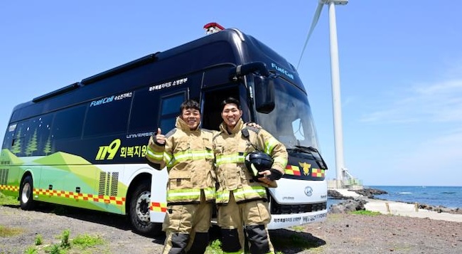 Hyundai Motor Group Unveils Heartfelt Campaign for Firefighter Support Hydrogen Buses