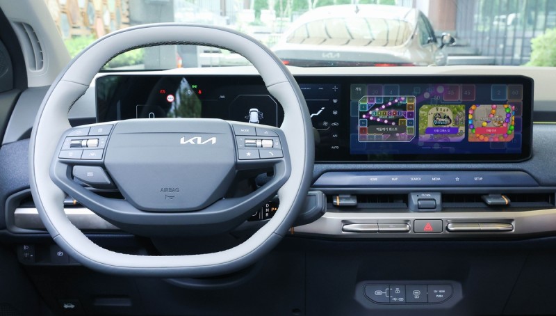 LG Uplus Brings Web-Based Gaming to Kia Electric Vehicles
