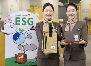 Asiana Airlines Transforms Retired Uniforms into Eco-Friendly Bags